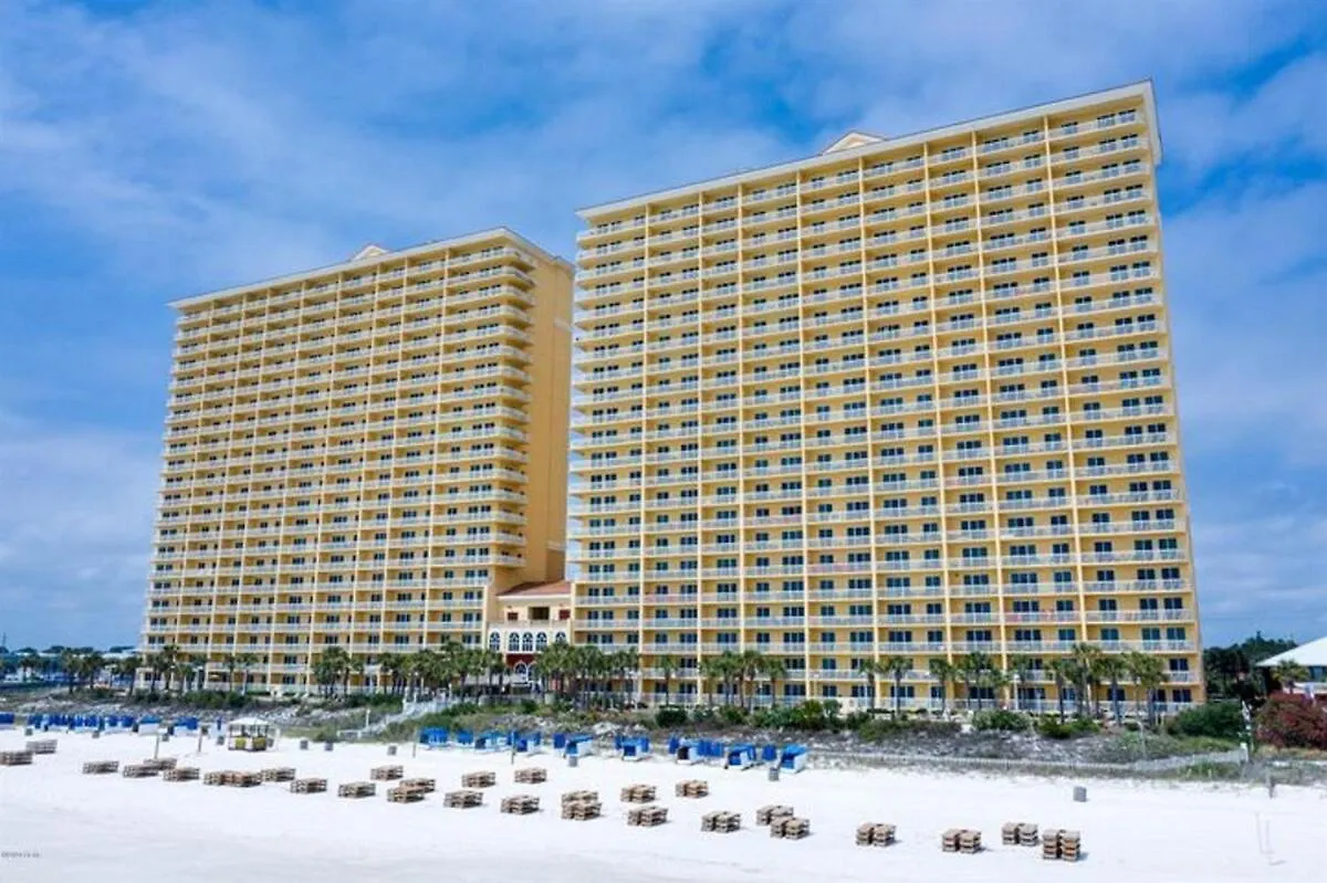 Calypso 203W Free Vip Parking Free Beach Service Gulf Front Panama City Beach Apartment