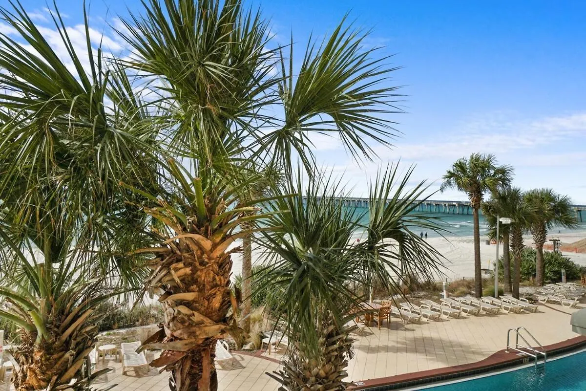 Apartment Calypso 203W Free Vip Parking Free Beach Service Gulf Front Panama City Beach